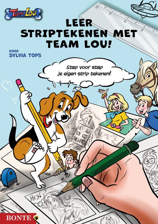 Leer striptekenen met Team Lou! Stap voor stap je eigen strip tekenen