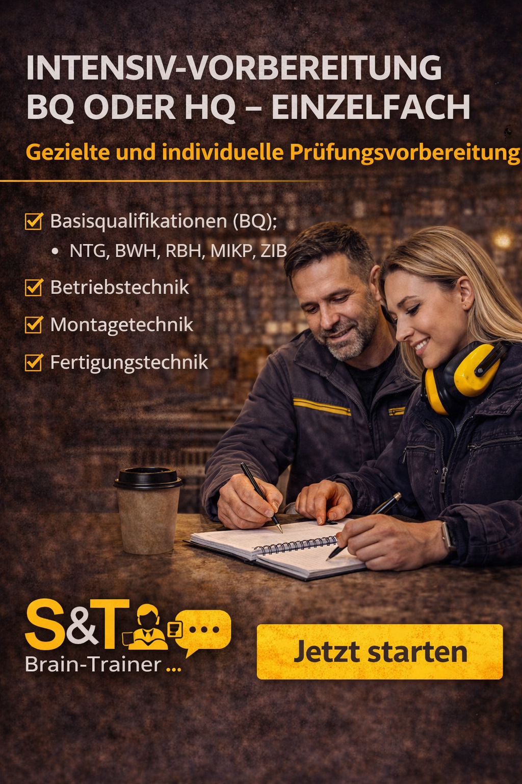 Intensivvorbereitung BQ oder HQ – Einzelfach