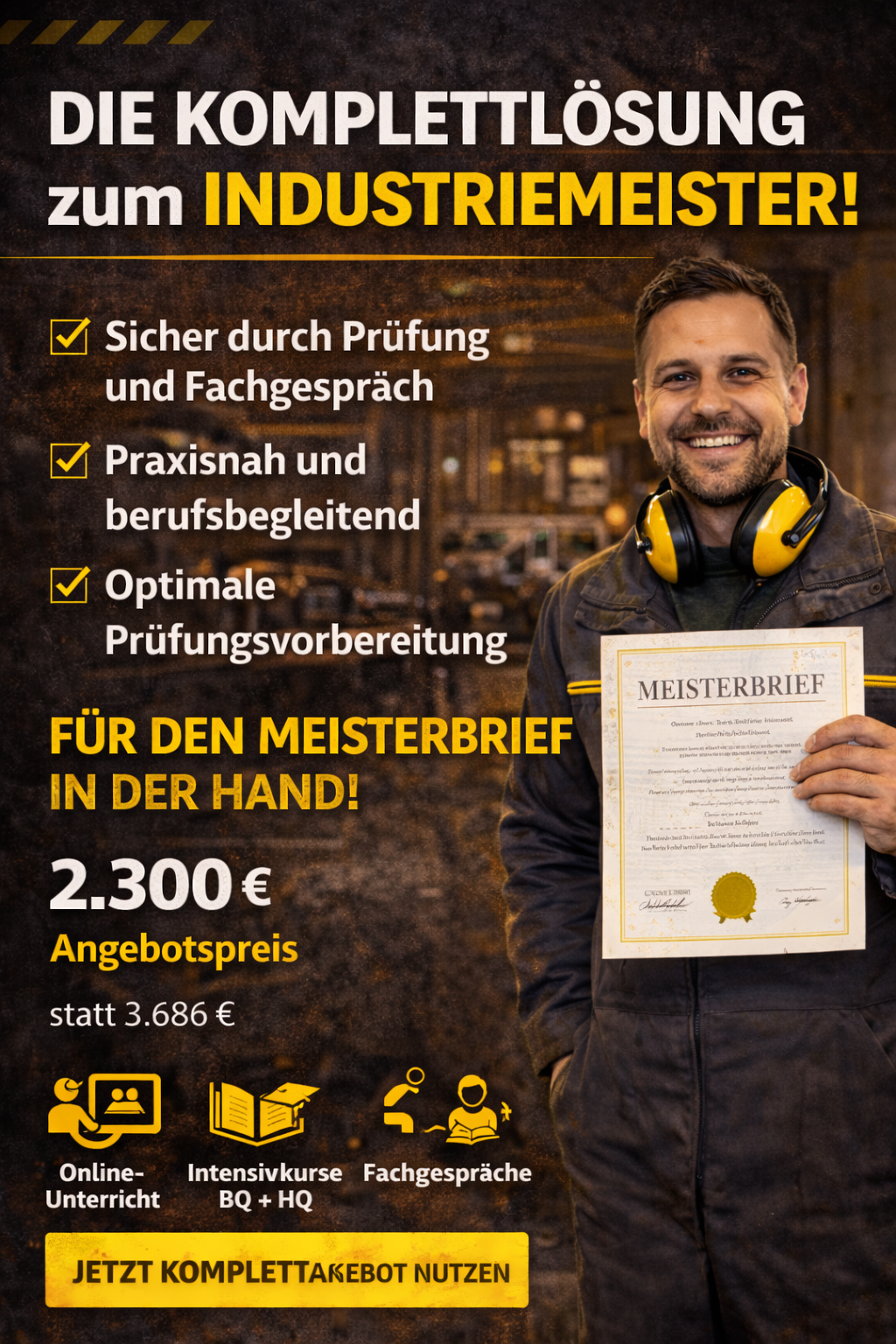 Dein Weg zum Meisterbrief – All-inclusive