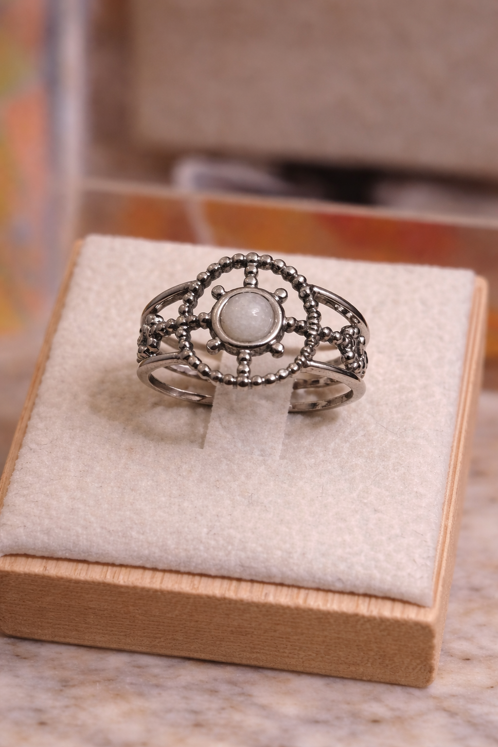 Bague perle