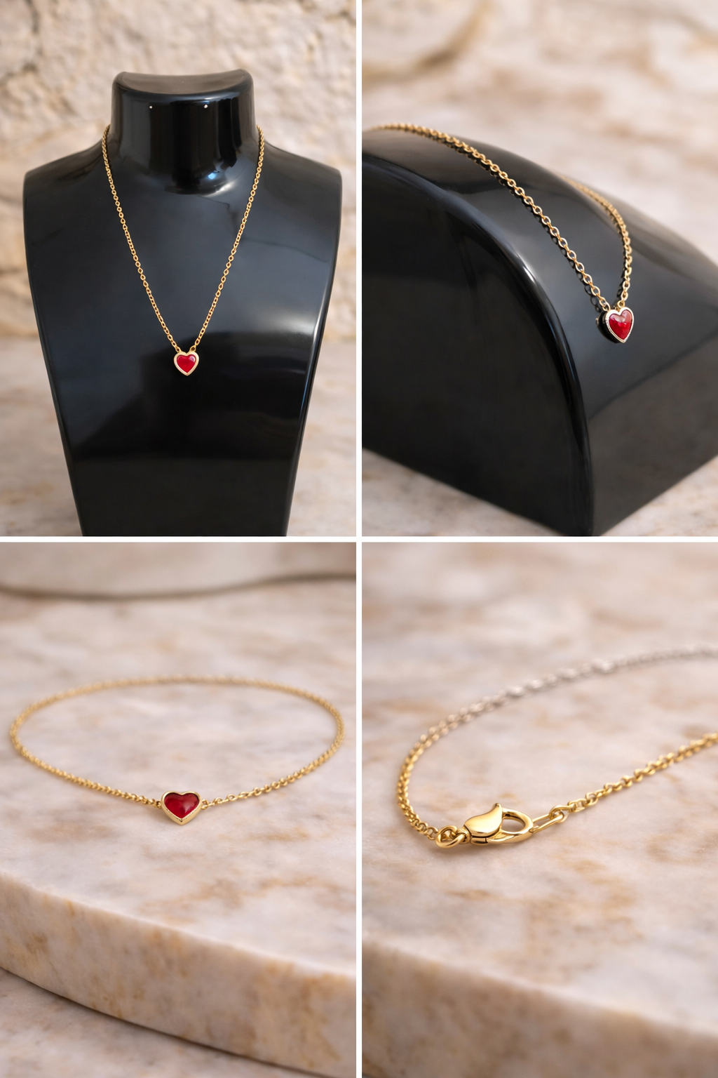 Collier cœur