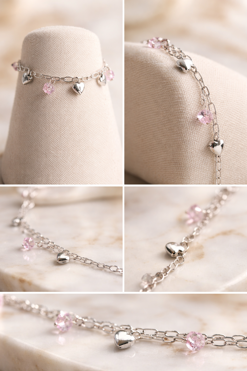Bracelet double breloque