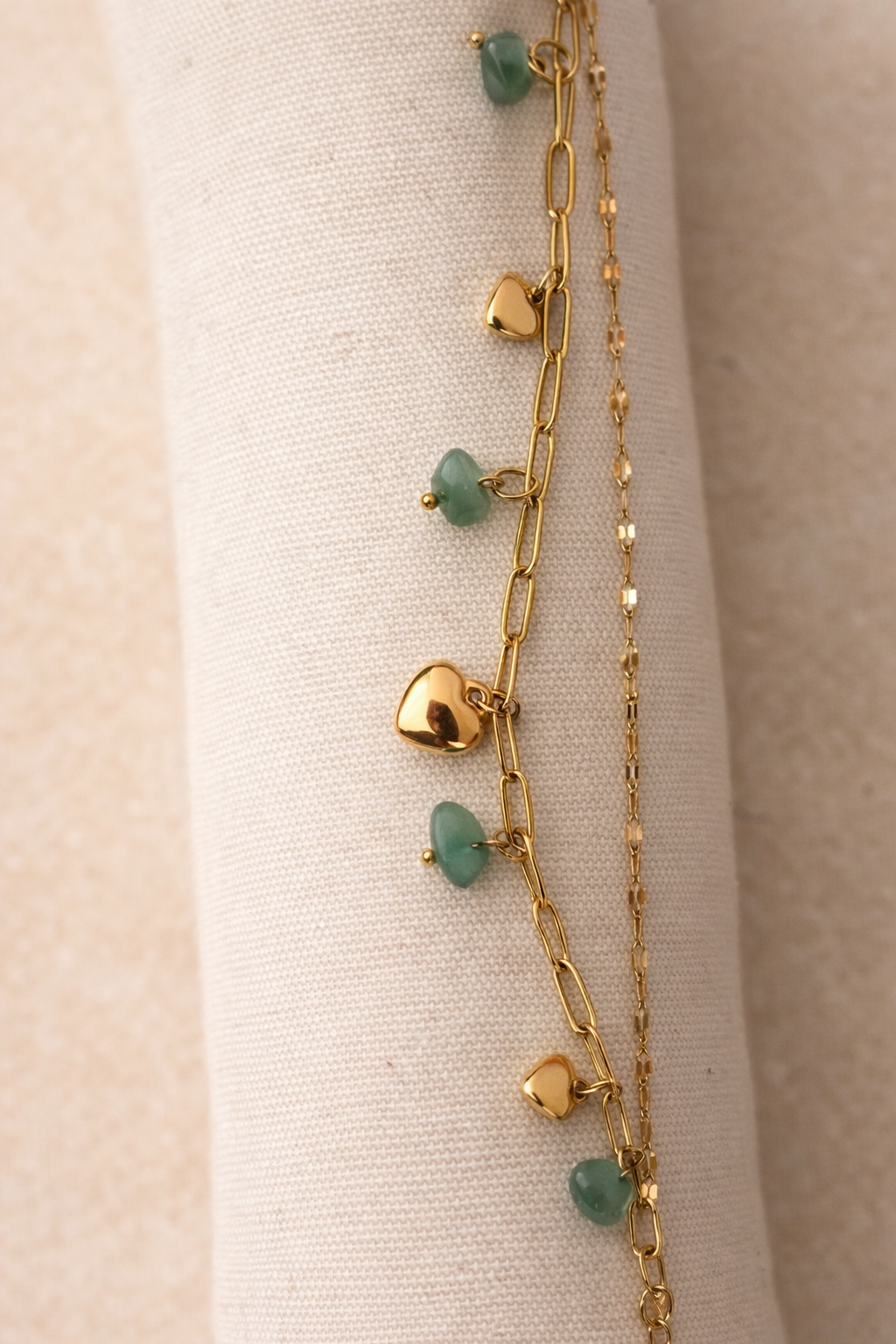 Bracelet breloque double