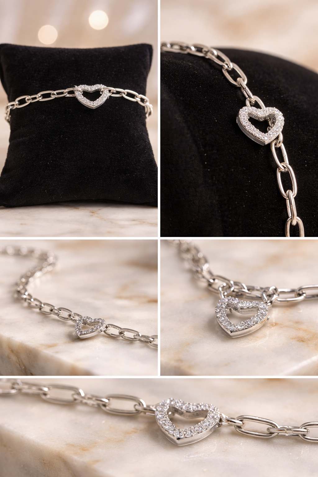 Bracelet cœur
