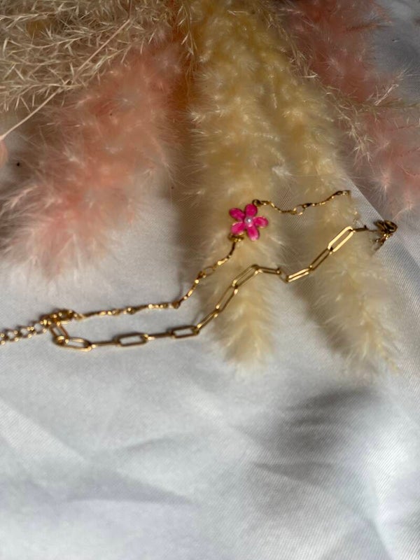 Bracelet double fleur