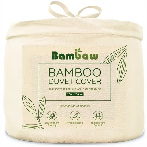 Funda nórdica de bambú - Beige