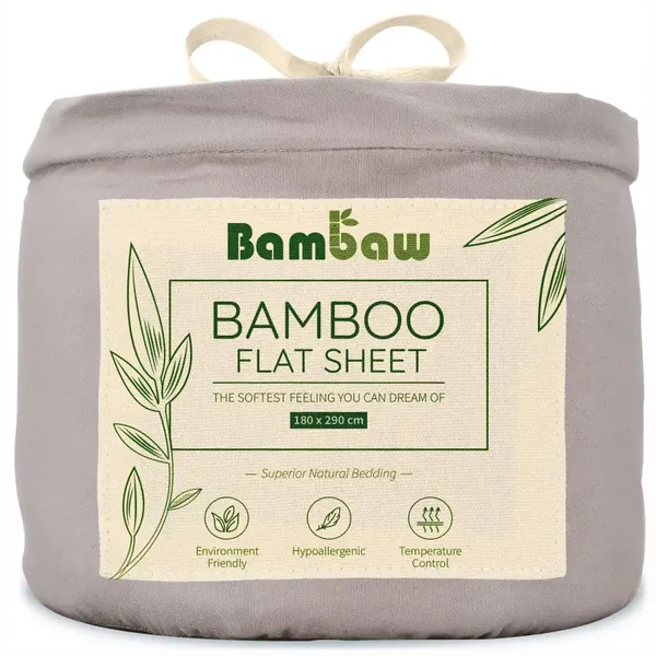 Sábana de bambú - Gris