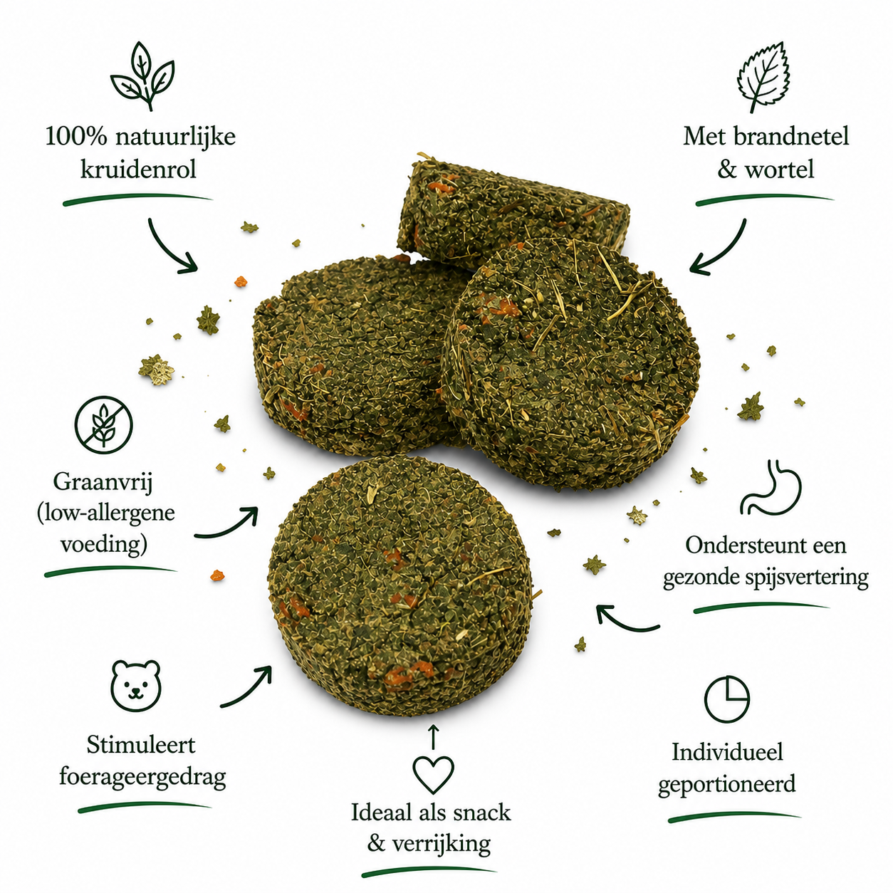 Kruidenrol brandnetel wortel 🥕