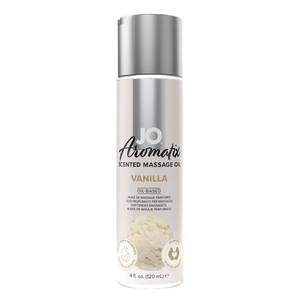 System JO - Aromatix Geur Massageolie Vanille -120 ml