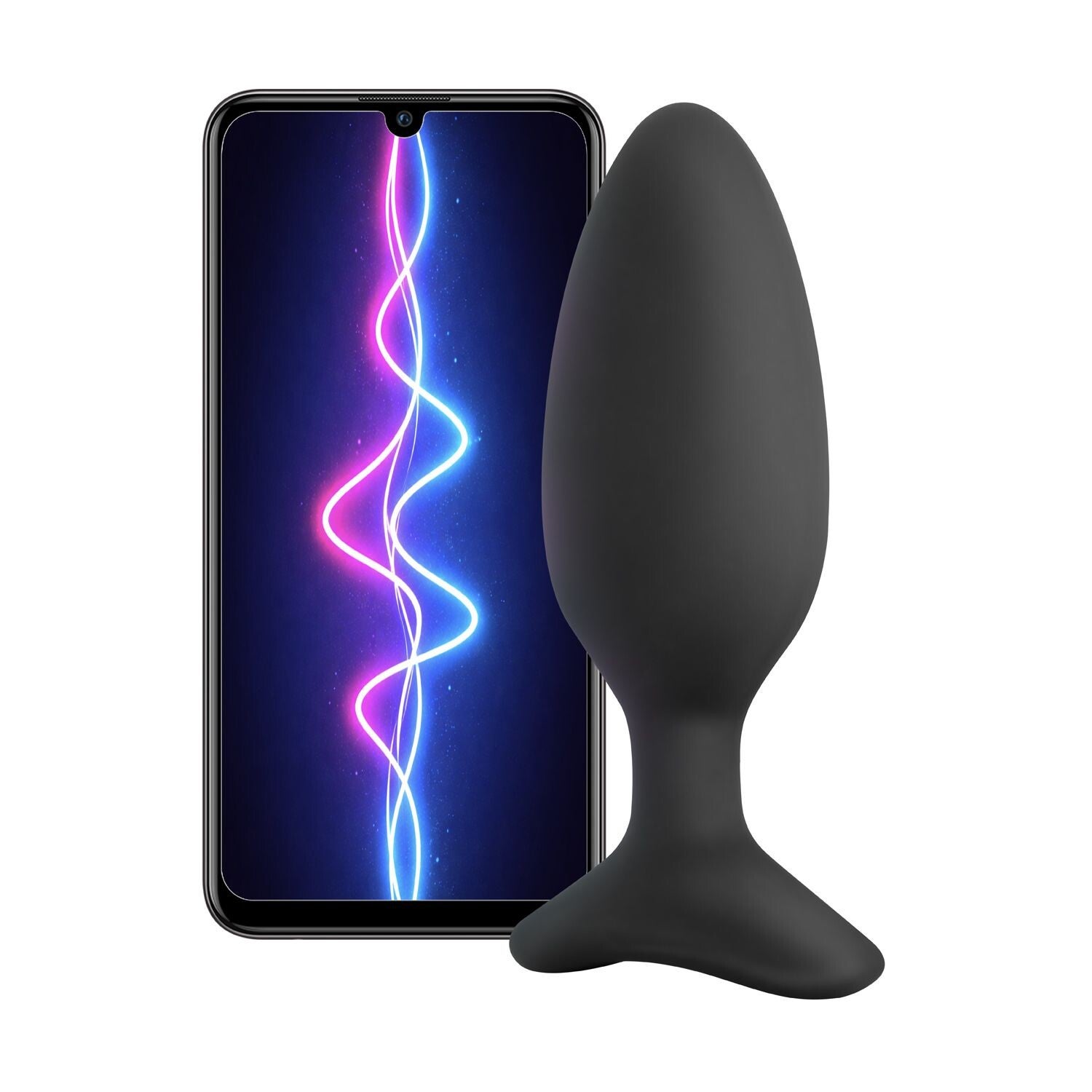 Lovense - Hush 2 Vibrerende Buttplug Met App - Zwart