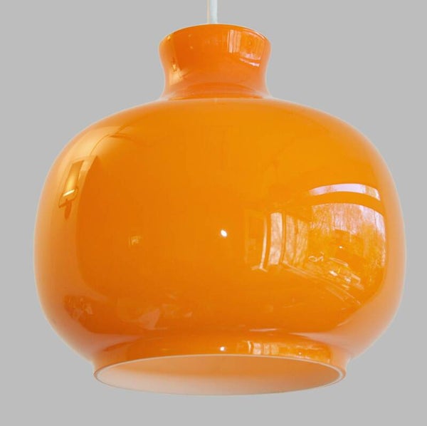 cased glass hanging light