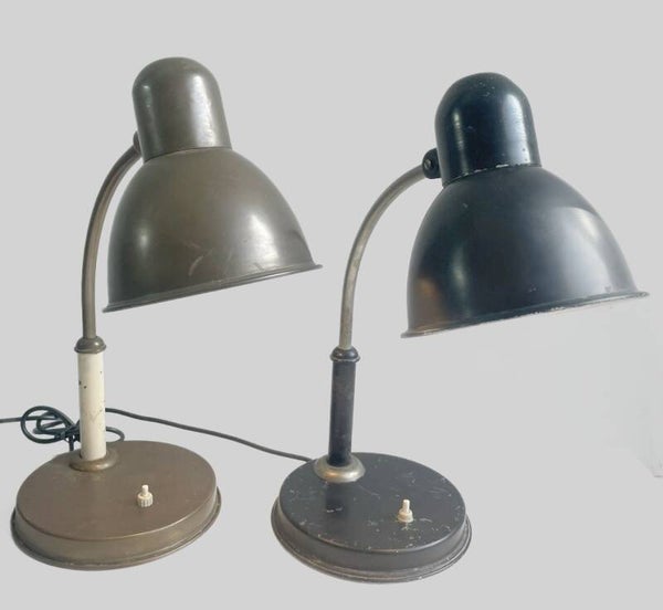 Dutch interbellum desk lamps