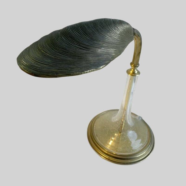 Mussel Shell desk lamp Maison Jansen
