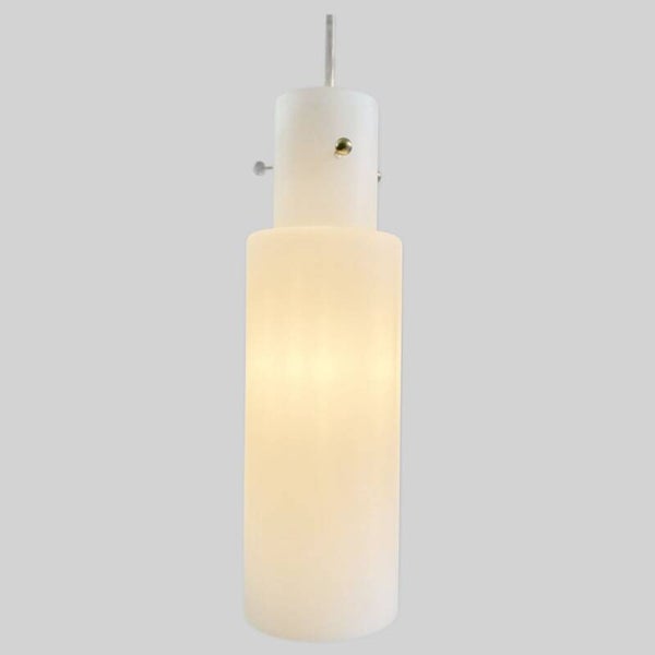 midcentury cased glass hanging lamp