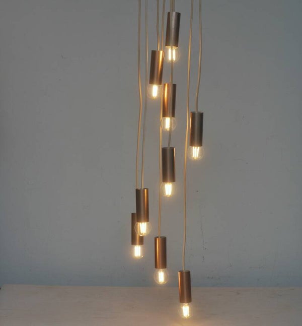 Raak copper coloured cascading light B-1300