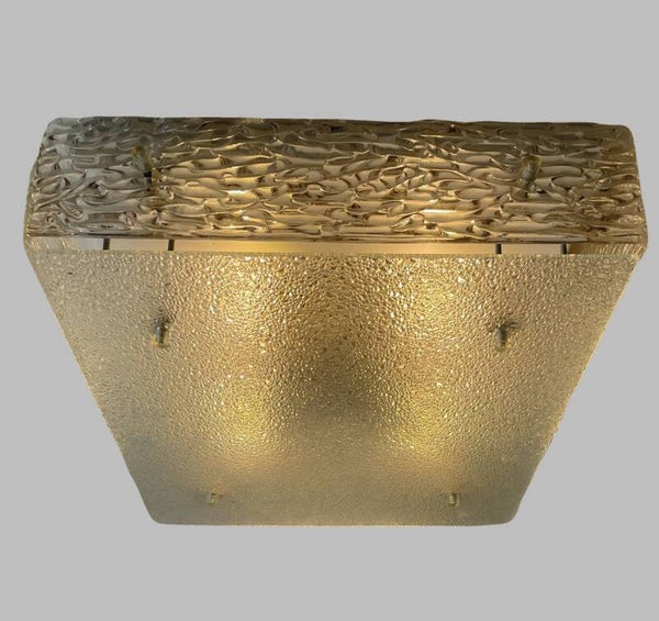 big German 1970ies ceiling light