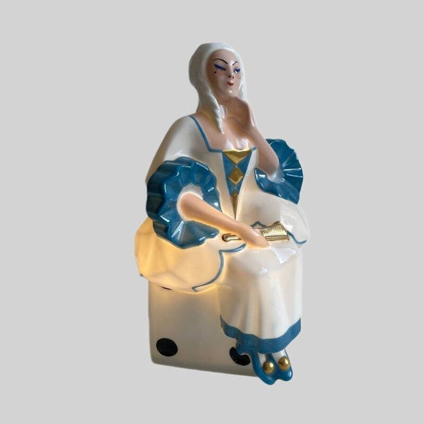 Limoges perfume lamp Lady Fortune