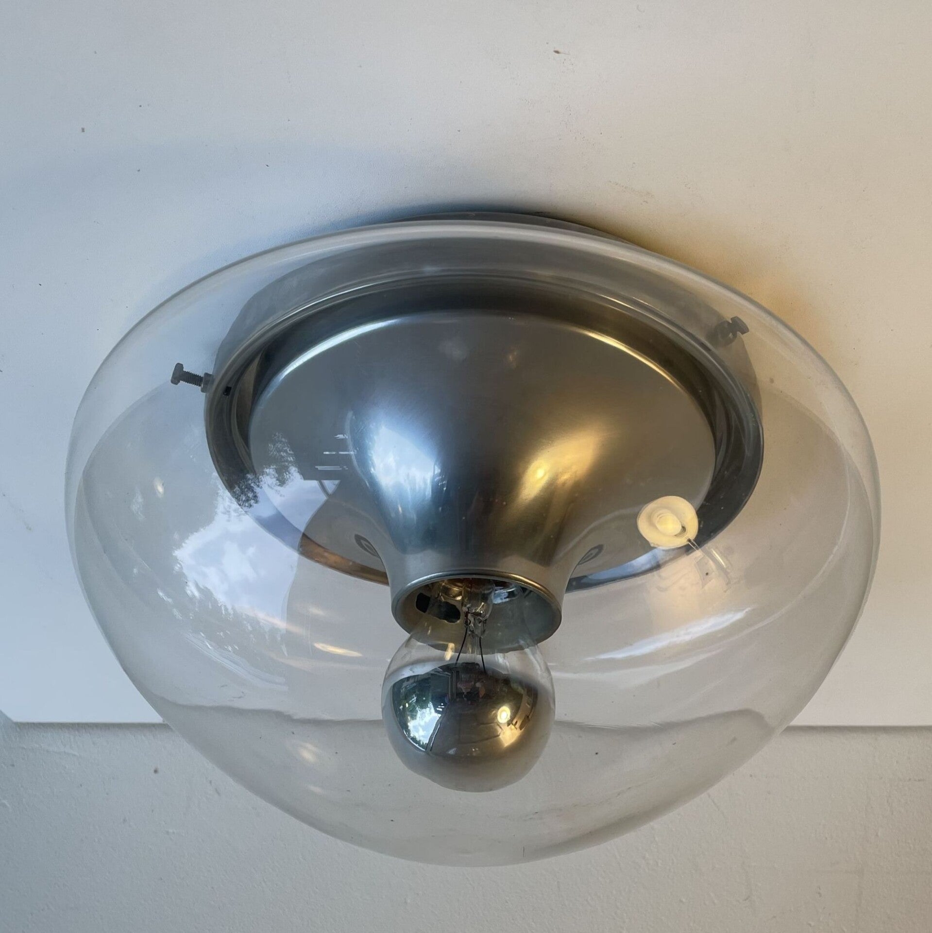 seventies glass ceiling light Volt Design Gallery