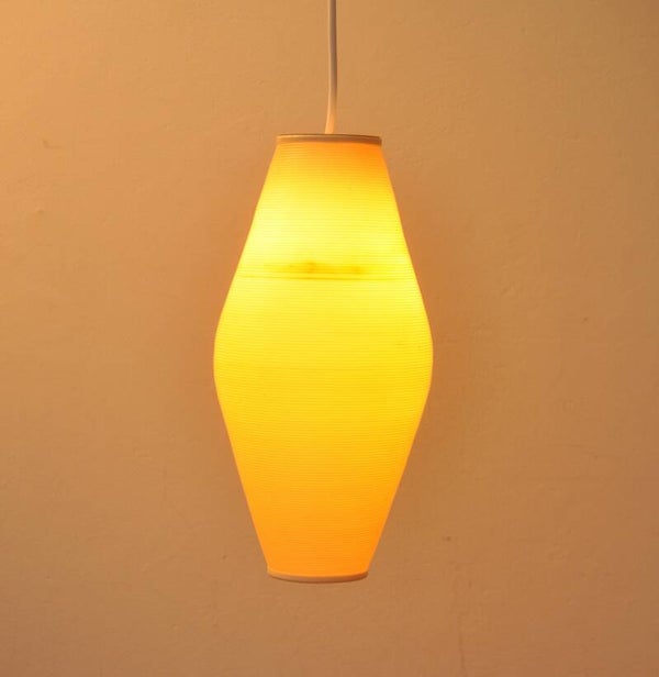 sixties plastic hanging lamp