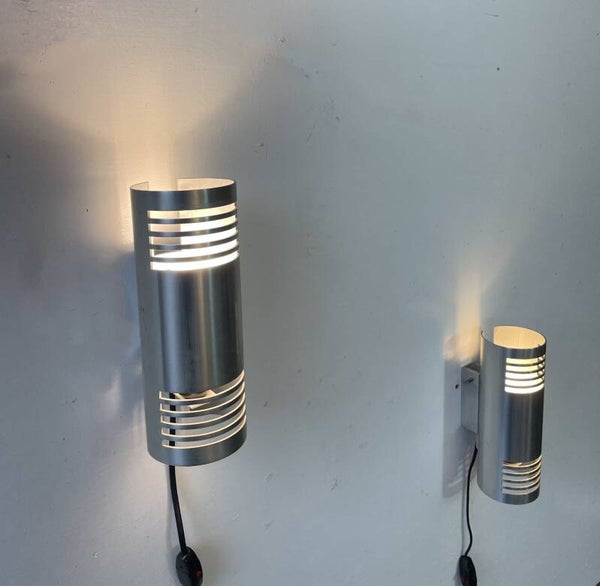pair of 70ies wall lamps