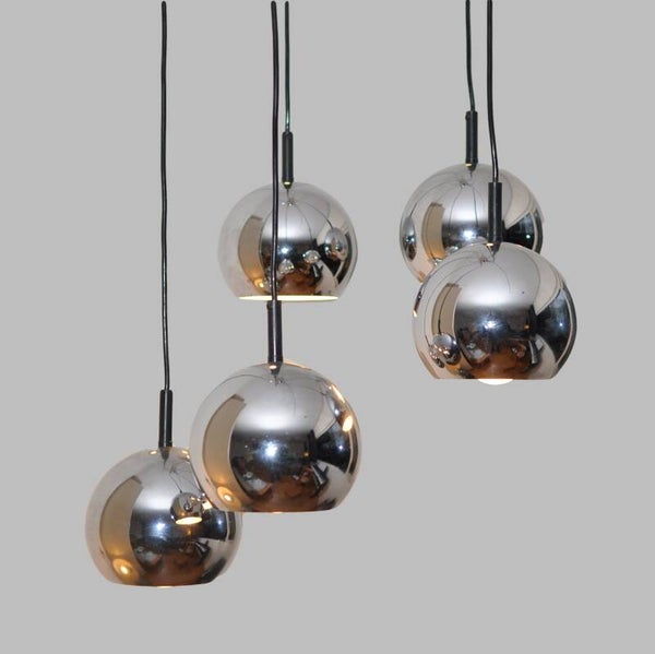 chrome balls pendant