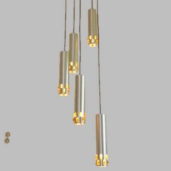 seventies tube lamp