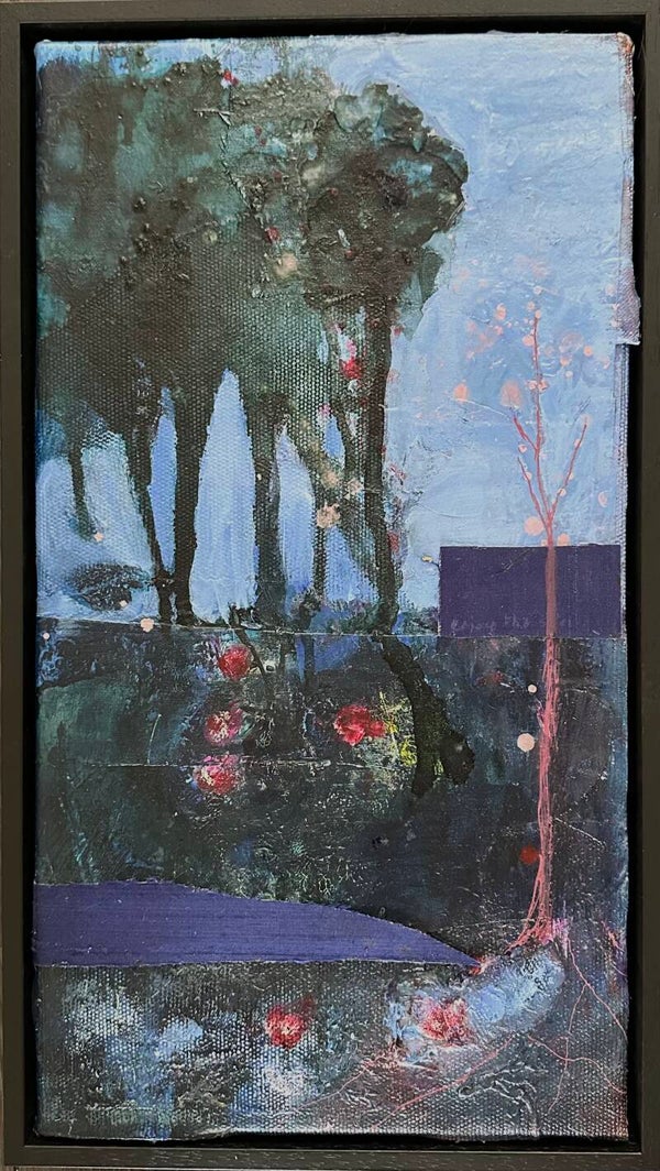 Blue Silk Forest