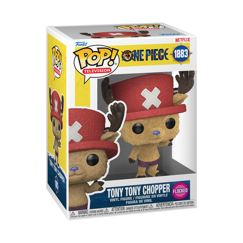 Funko POP! Tony Tony Chopper "Flocked" (Live Action) #1883