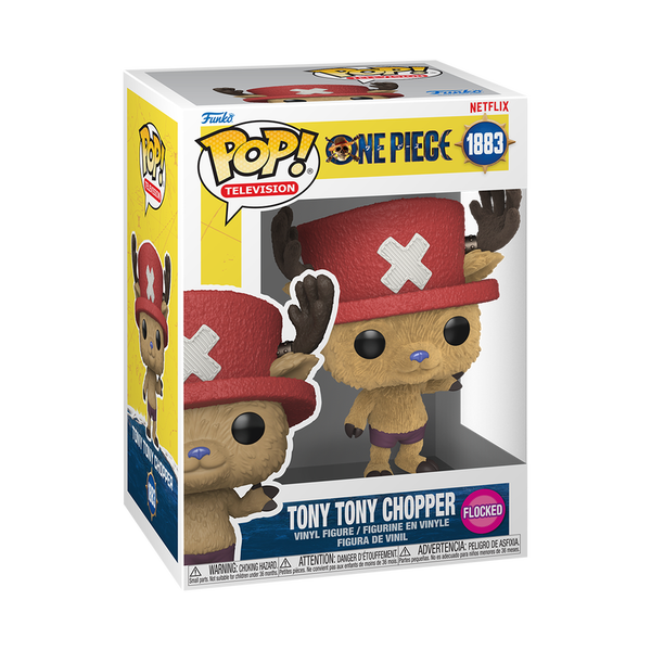 Funko POP! Tony Tony Chopper "Flocked" (Live Action) #1883