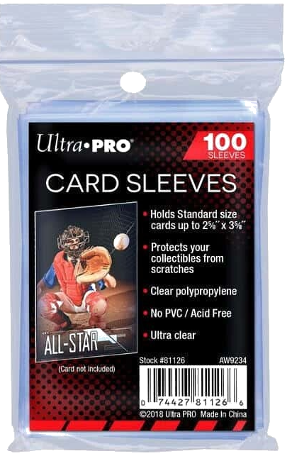 Ultra Pro Soft Sleeves (100 Sleeves)