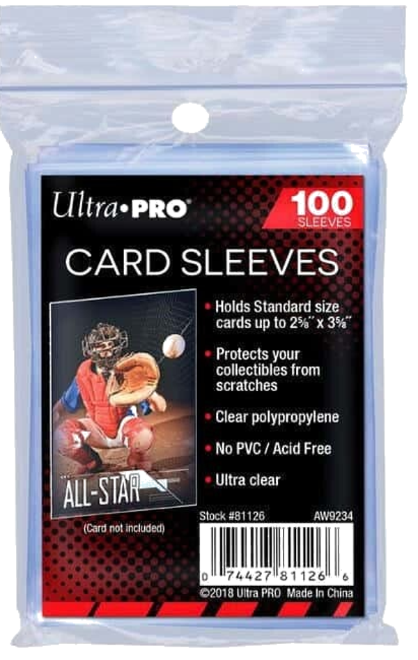 Ultra Pro Soft Sleeves (100 Sleeves)