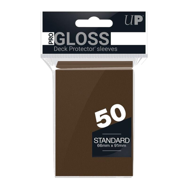 Ultra Pro: Pro-Matte Standard Deck Protector Sleeves - 50ct Brown