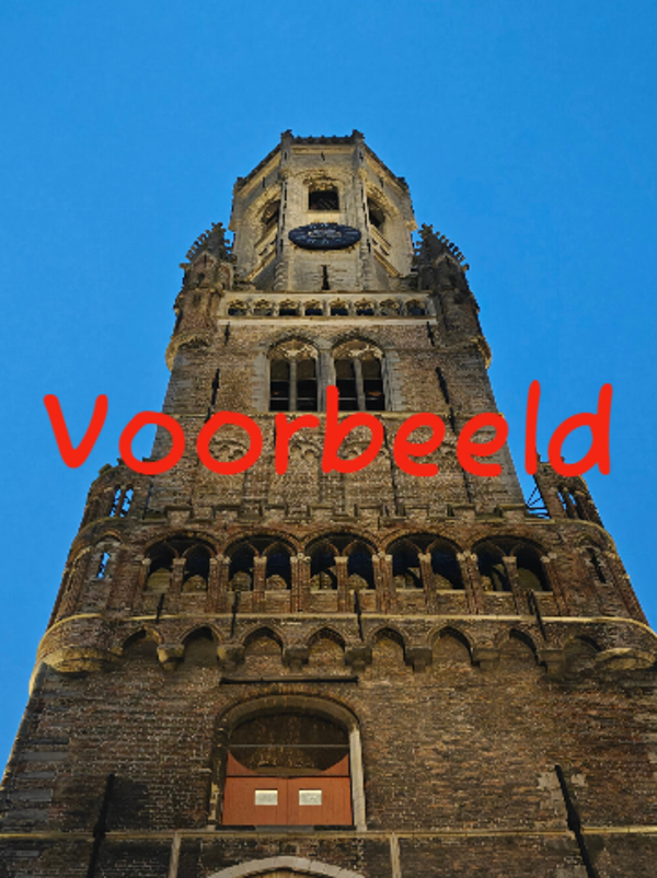 Klassieke foto - Belfort Brugge - 1