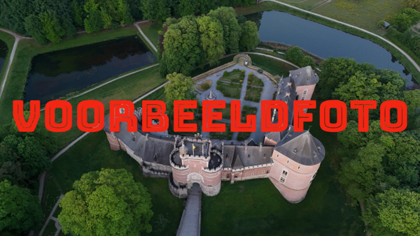 Kasteel van Gaasbeek - afdruk op canvas