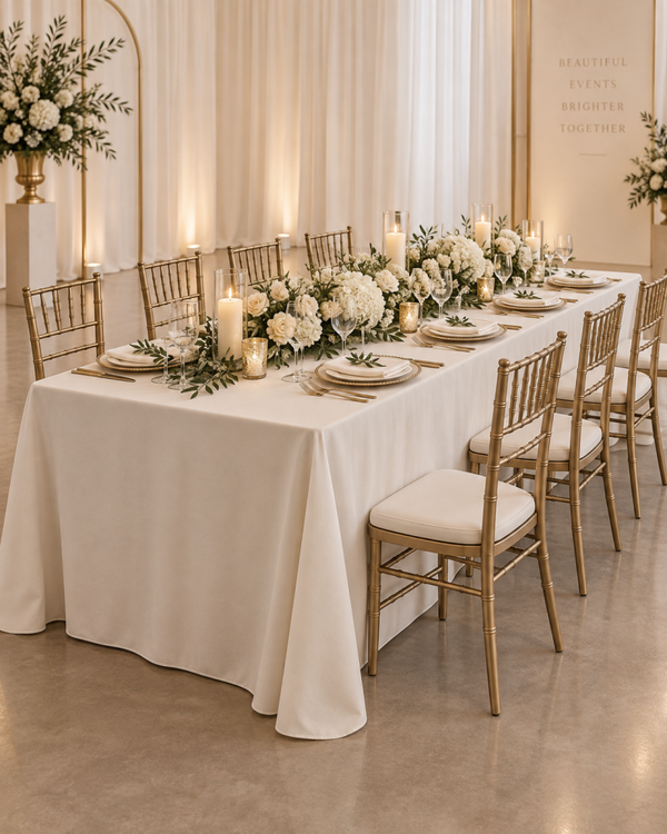 8-Foot Rectangular Banquet Table