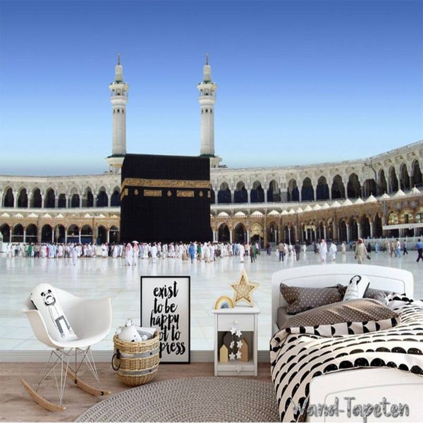 Vlies Fototapete Wandtapete Wandbilder Traumhaft Mekka Tapete 3383