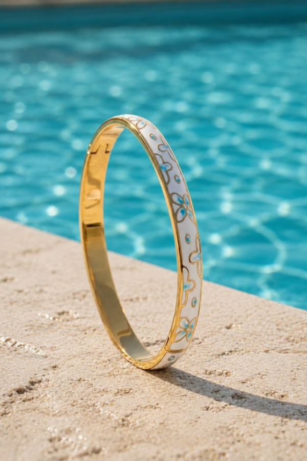 Island Blossom Bangle