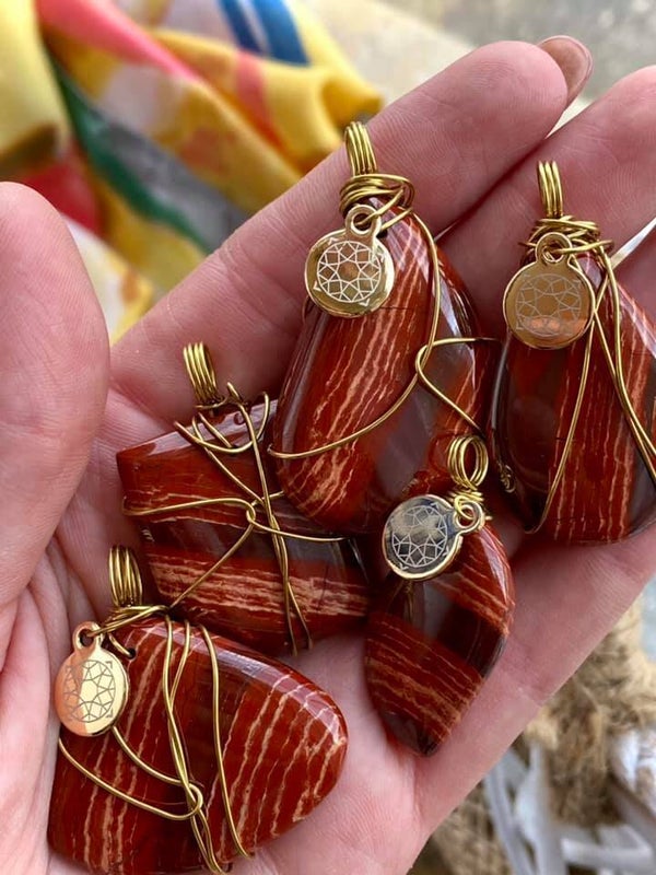 Red Rainbow Jasper