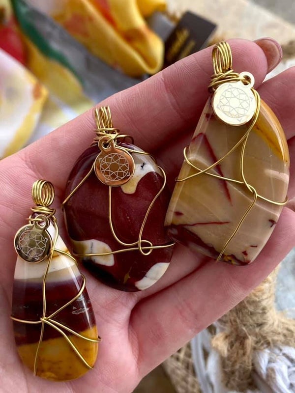 Mookaite Jasper Pendant