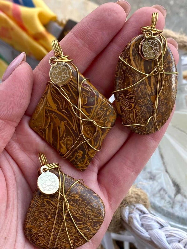 Maryam Jasper Pendant