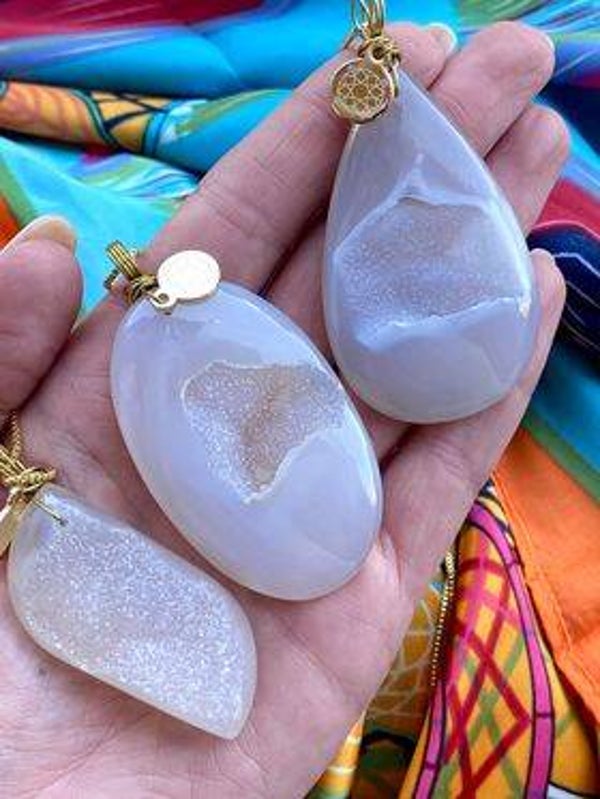 White Onyx Pendant