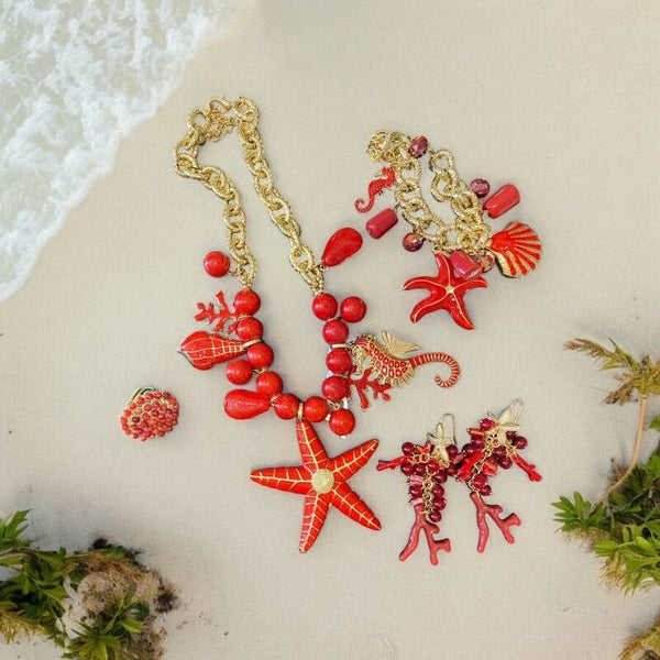 Red Starfish Set