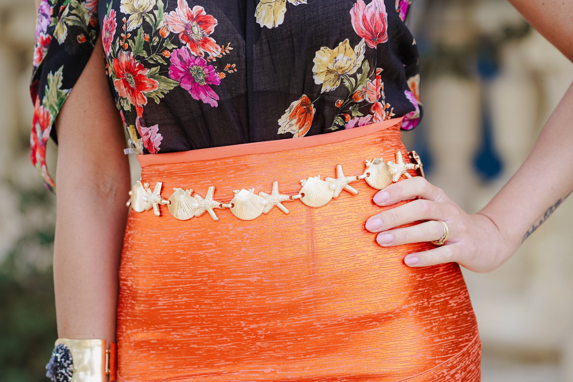 Caribbean Belly Chain Belt