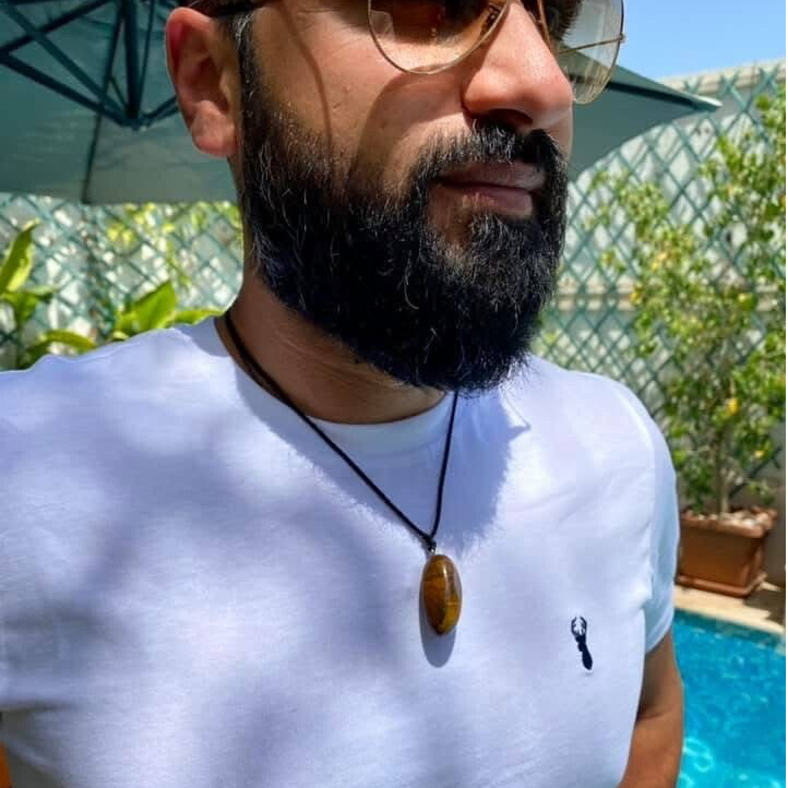 Natural Gemstone Rope Necklace