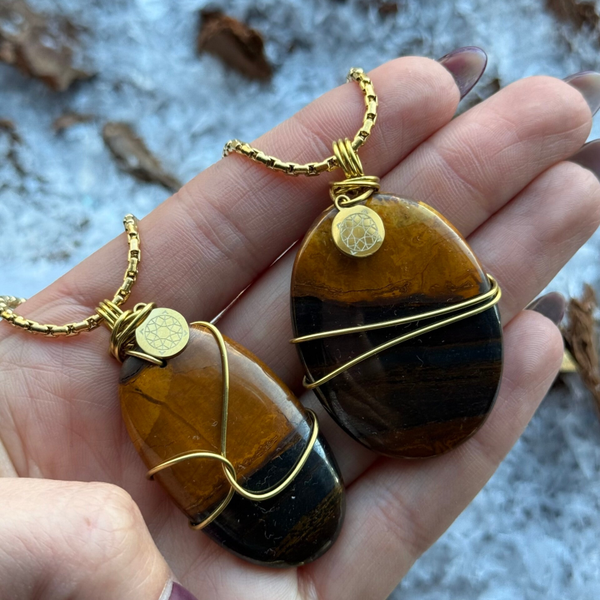 African Tiger's Eye Pendant