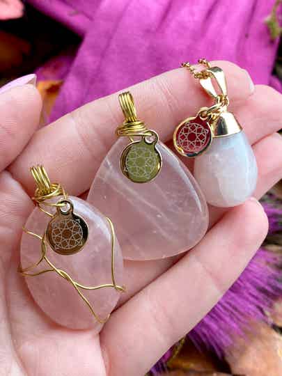Rose Quartz Pendant