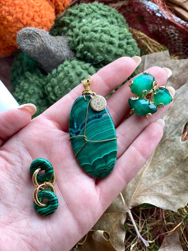 Green Malachite Set