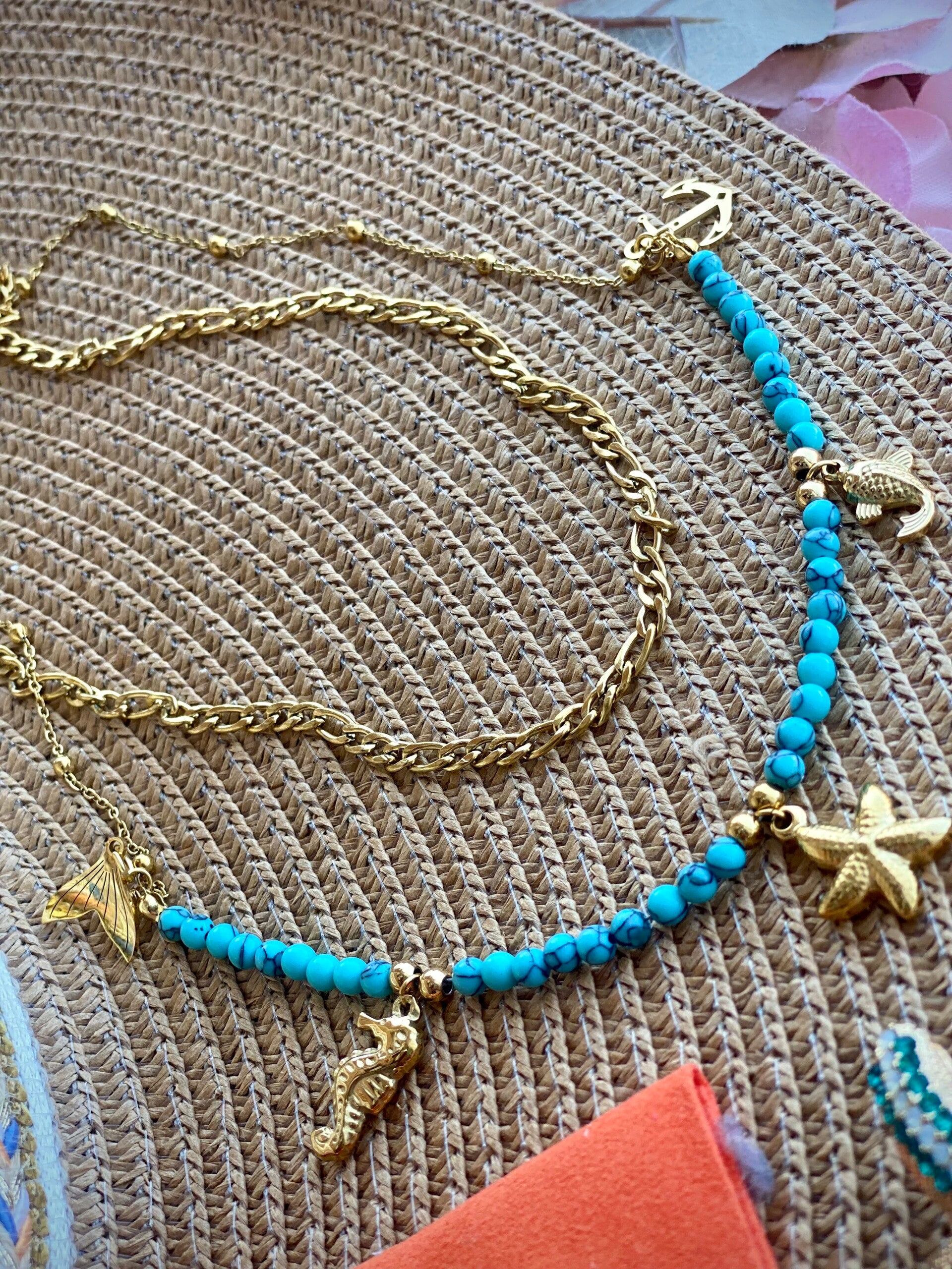 Costa del Coco Double Layer Necklace