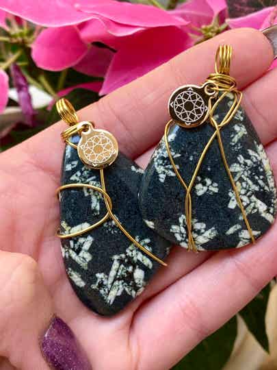 Chrysanthemum Pendant