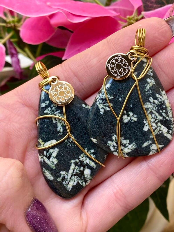 Chrysanthemum Pendant